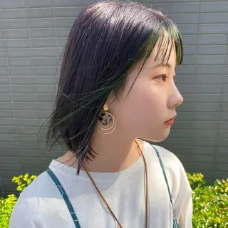 ミディアム カラー 🧡色落ちまで2度綺 麗なカラー🧡ヨシキのヘアスタイル