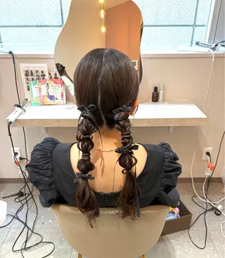 ヘアアレンジ Mila Makiのヘアスタイル