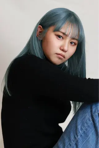 ロング カラー 浅野 匠のヘアスタイル