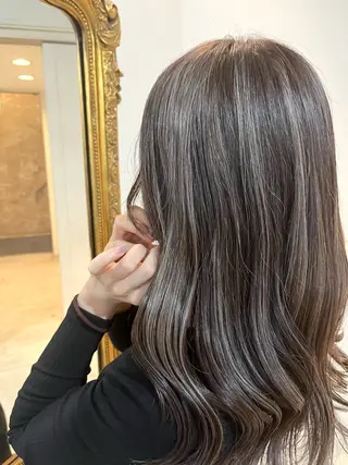 カラー rii 🫧透明感カラーのヘアスタイル