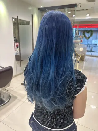 カラー レイヤー 艶々カラーのヘアスタイル