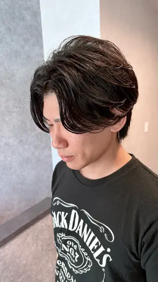 メンズ パーマスタイル特化◎ 永戸圭汰のヘアスタイル