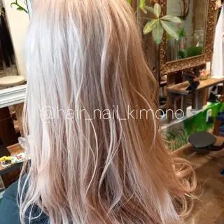 セミロング カラー デザインカラー /aiのヘアスタイル