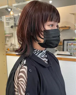 ミディアム カラー 🔶SUNC ツヅキチアキ🔶のヘアスタイル