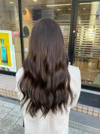 ロング カラー なりたいを叶えます！ 出口 紗依のヘアスタイル