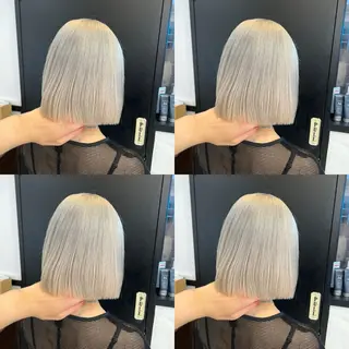 ショート カラー ✨縮毛矯正✖︎顔周り レイヤー✨ナカムラのヘアスタイル