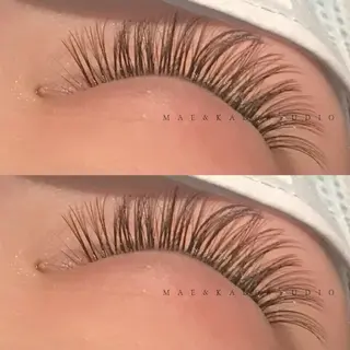 マツエク・マツパ MAE&KALE STUDIOのマツエク・マツパデザイン