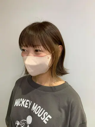 ミディアム カラー 近藤千翔🩵 髪質改善Periodのエステ・リラクイメージ