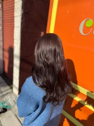 ロング カラー 米倉 麻衣のヘアスタイル