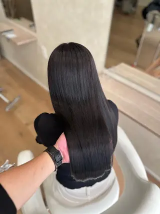 ロング カラー 髪質改善 支持率 Ｎｏ.1いぶきのヘアスタイル