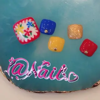 ネイル 小尾 栞のネイルデザイン