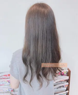 ロング カラー ✂︎レディース のメンズカット屋さんのヘアスタイル