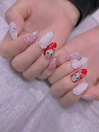 ネイル 長さだし専門店 M2　rikaのネイルデザイン