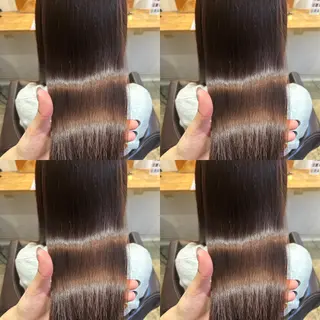 ロング カラー レイヤーカット/ 縮毛矯正🇰🇷早坂のヘアスタイル