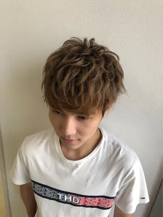 メンズ Noyヨシモト ヒロトのヘアスタイル