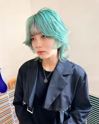カラー airi໒꒱·ﾟ /デザインカラーのヘアスタイル