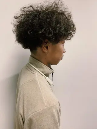 メンズ 丹羽大喜 縮毛矯正/美髪矯正のヘアスタイル