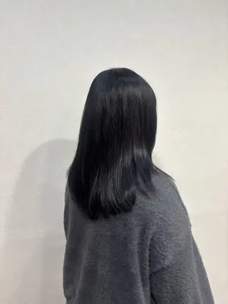 セミロング 髙木 雅子のヘアスタイル