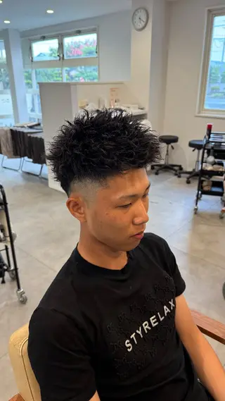 メンズ Joule大分 メンズ特化植木永遠のヘアスタイル