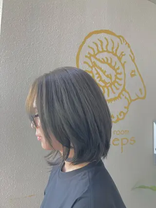 ミディアム カットモデル募集中/ 大城しょうかのヘアスタイル