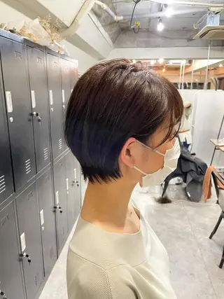 ショート カラー パーマ ヘアアレンジ メンズ キッズ ネイル マツエク・マツパ 大人スタイル 太田のヘアスタイル