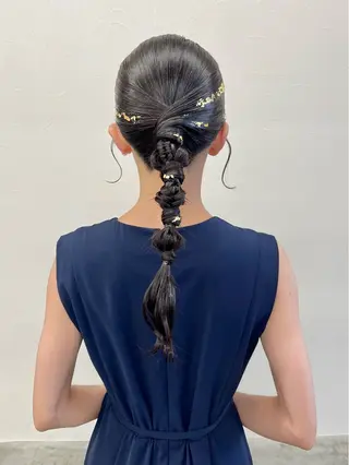 ロング ヘアアレンジ 初めてのショート お任せください✂️のヘアスタイル