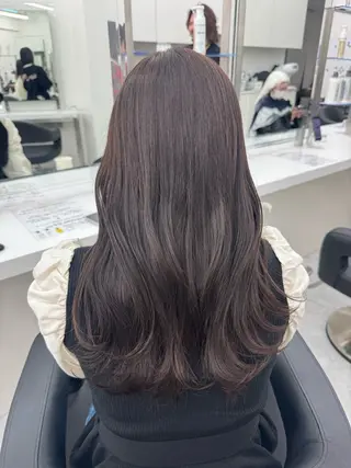 カラー noa🎀美髪縮毛/ 透明感カラーのヘアスタイル