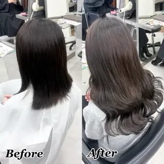 ヘアメ🎀推しカラー 🥣横浜/しほ🧸のヘアスタイル