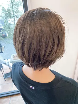 ショート カラー 川合 勇気のヘアスタイル