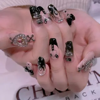 ネイル 長さだし専門店 M2　rikaのネイルデザイン