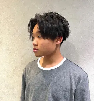 ショート キッズ 北千住理容室バーバー 小堀悠作のヘアスタイル