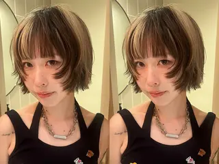 ショート 宮城 星のヘアスタイル