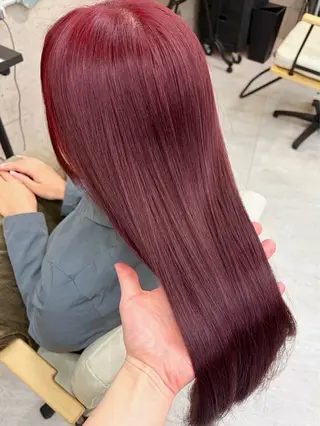 ロング カラー パーマ 🌸東中野/髪質改善 美髪矯正/櫻井🌸のヘアスタイル