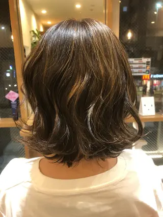 ミディアム Lian山田 駿のヘアスタイル