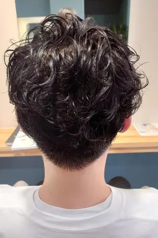ショート メンズ パーマ 田中将平【 サロンマネージャー】のヘアスタイル