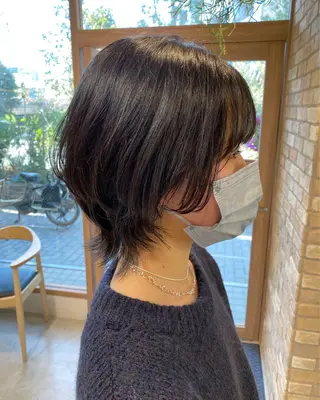 ショート ワンカールで盛れる レイヤー🎀Macoのヘアスタイル