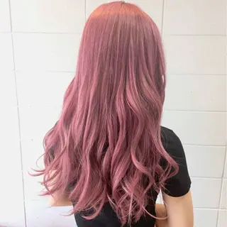 ロング カラー 【🦋綺麗めハイトー ン🦋】suzunoのヘアスタイル