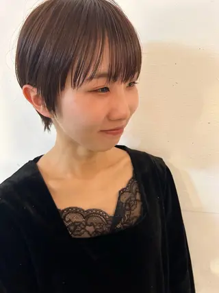 ショート 💛🤍U too e’s 鎌倉🧸のヘアスタイル