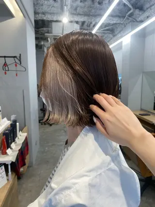 ミディアム カラー 🐾Libero🐾 柏　KONOMIのヘアスタイル