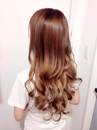 ロング カラー レイヤーカット特化 🌸GOTOのヘアスタイル