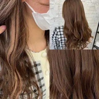 ロング エクステ＆艶カラー 🎀YURINA🎀のヘアスタイル