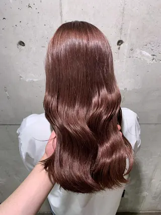 ロング カラー ベージュカラー💖 やすひろのヘアスタイル