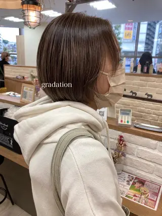 ショート カラー 初めてのショート お任せください✂️のヘアスタイル