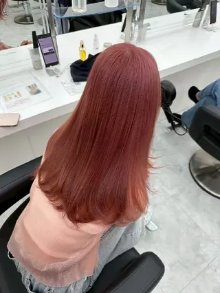 カラー 🍒renka🍒 ボブ/ショート/暖色のヘアスタイル