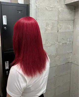 セミロング カラー 薬院/駅近/ カラーモデル/募集中のヘアスタイル