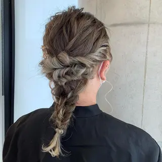 ヘアアレンジ サソウ ユリエ🥥のヘアスタイル