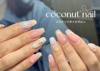 ネイル 神田 ココナッツのネイルデザイン