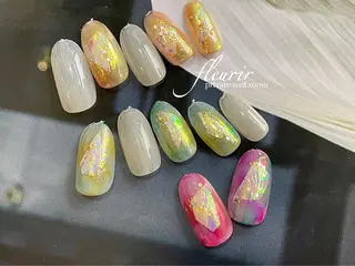 ネイル フルリール 【プライベートサロンのネイルデザイン