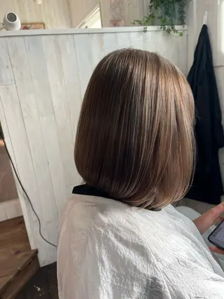 ミディアム 紙屋 隼人のヘアスタイル