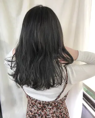 セミロング カラー kazuki iconのヘアスタイル